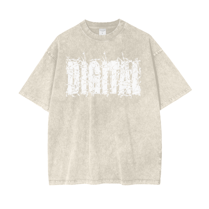 DIGITAL ACID WASHED TEE