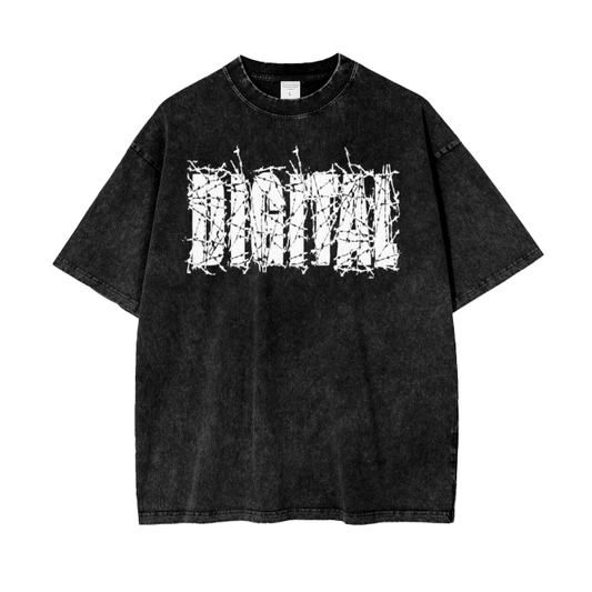 DIGITAL ACID WASHED TEE