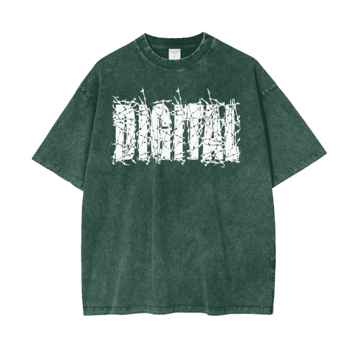 DIGITAL ACID WASHED TEE