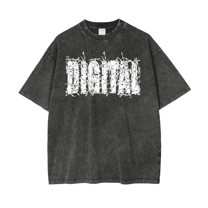 DIGITAL ACID WASHED TEE