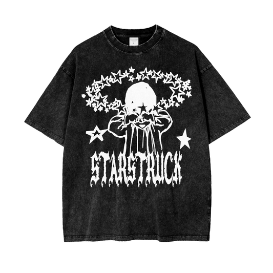 STARSTRUCK ACID WASH TEE