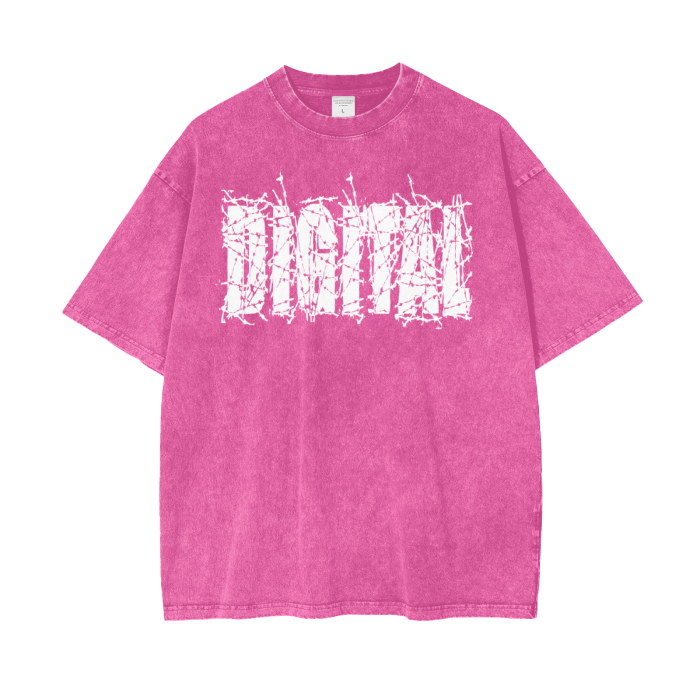 DIGITAL ACID WASHED TEE